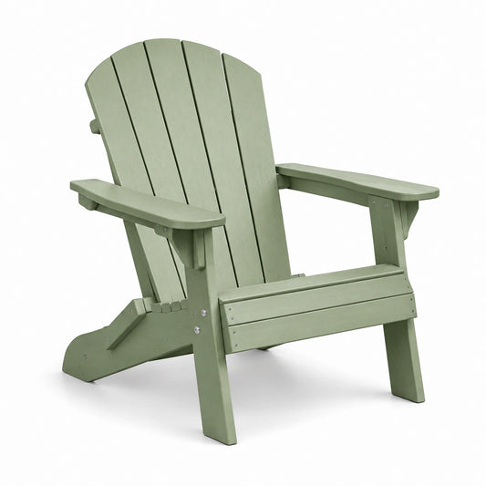 Fauteuil en Bois Composite Vert