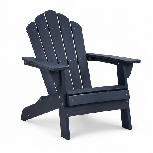 Fauteuil Adirondack en bois de sapin bleu